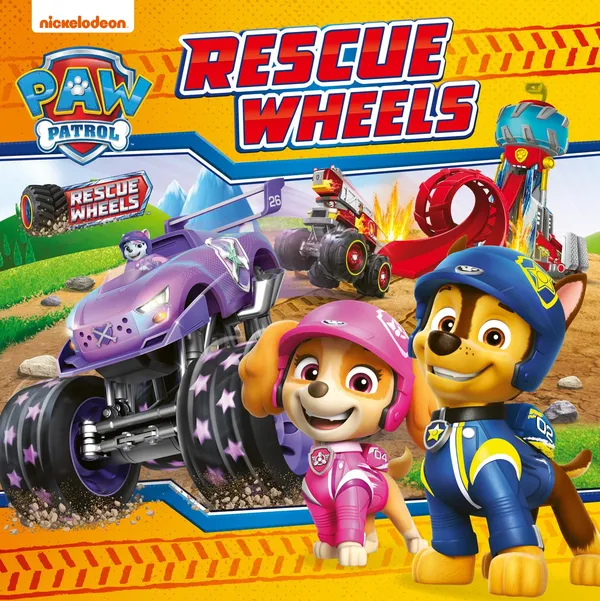 PAW Patrol Rescue Wheels Picture Book: Join NickelodeonÂ?s PAW Patrol in a new monster truck rescue adventure. The perfect gift for fans aged 4+.